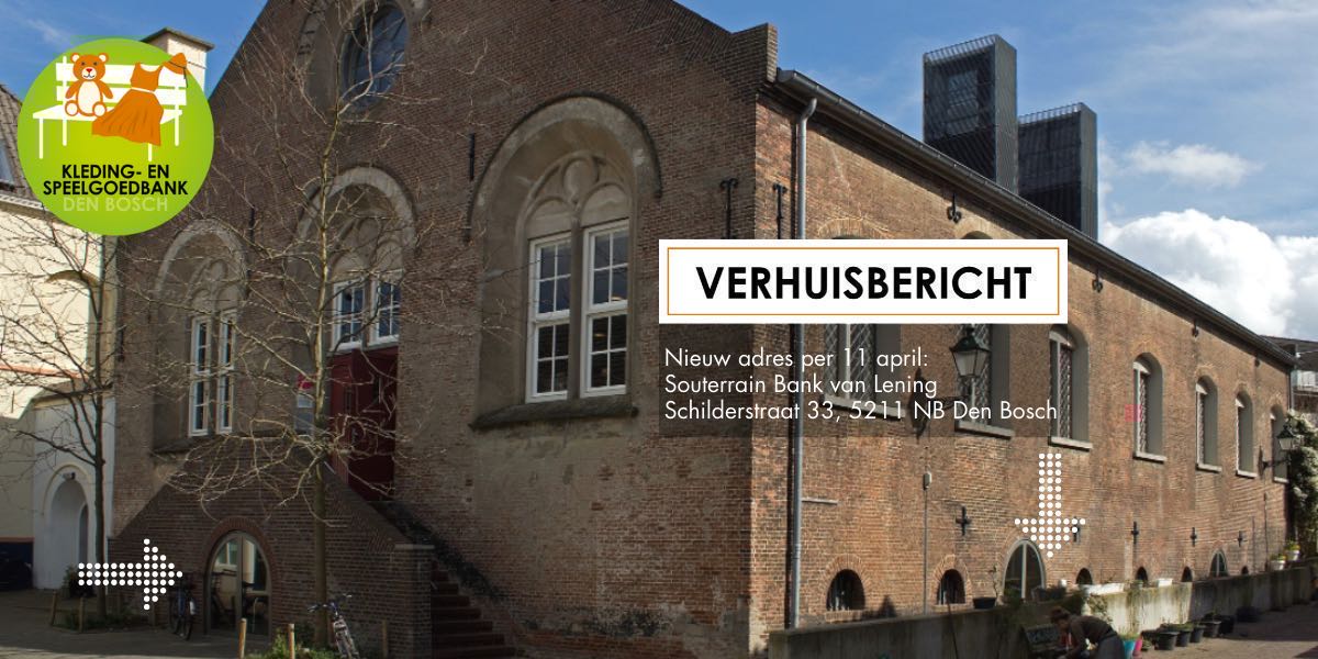 verhuizing kleding- en speelgoedbank den bosch